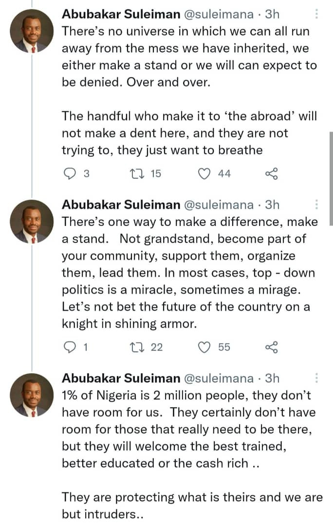 Nigerian bank manager reacts after 8 out of 10 Nigerians who visited a foreign country