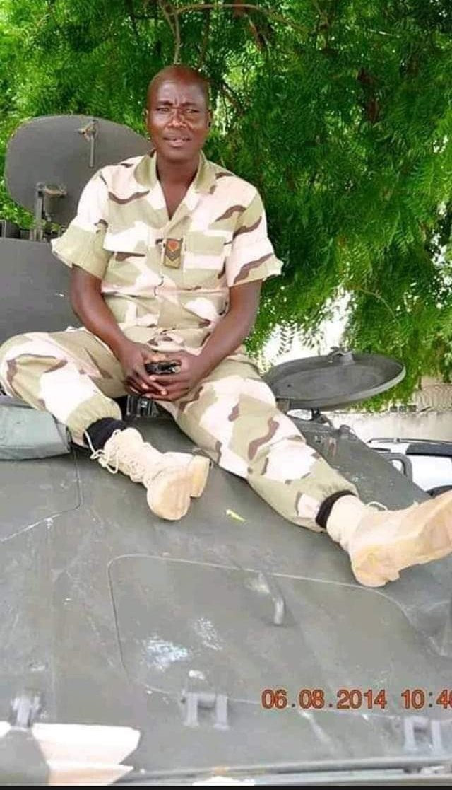 Photos of Nigerian soldier killed by drunk policeman in Borno