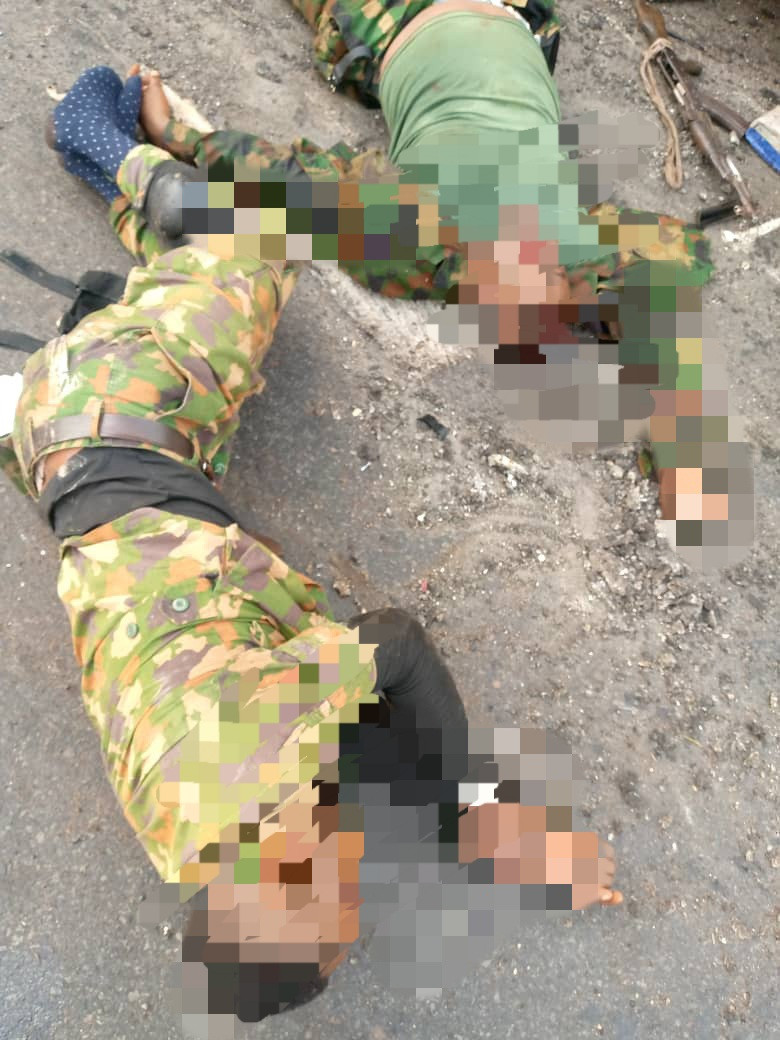 5 soldiers die in accident on their way to repel alleged IPOB