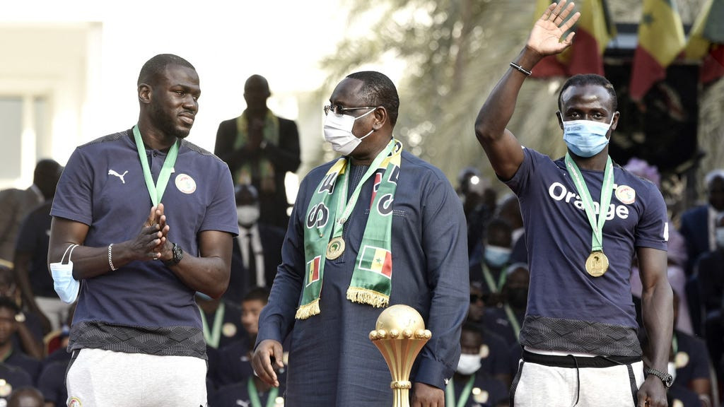 Senegal President rewards players and coaches with lands, $87,000 and titles after winning AFCON 2021