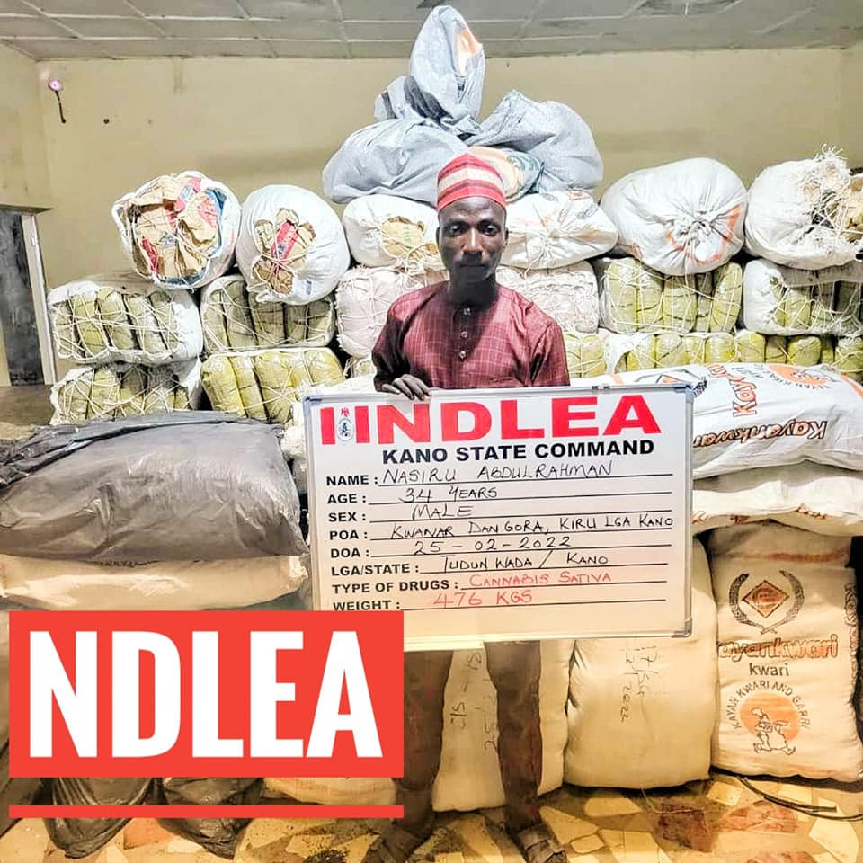 Seven arrested as NDLEA intercepts Tramadol, cash consignments from Pakistan, Austria, Italy at Lagos airport