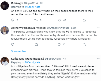  Opinions differ as Nigerian man tackles FG for evacuating Nigerians from Ukraine and paying their hotel accommodation for just a few hours