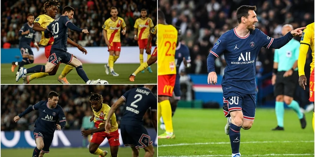 Reactions as Messi scores wonder goal to crown PSG Champions in France.